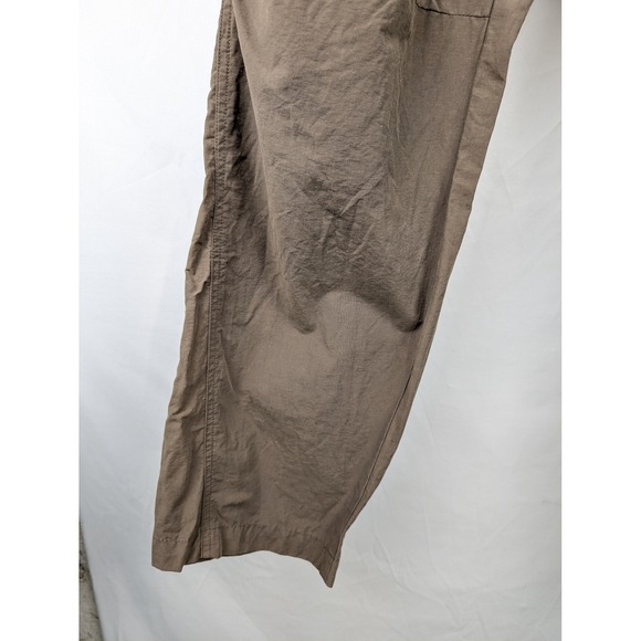 Columbia Womens Lightweight Drawstring Pants Tan Brown L Hiking Camping Outdoor - Picture 6 of 10